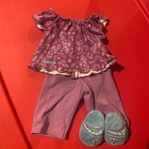 American Girl Doll Just Like You Peacock Pajamas.